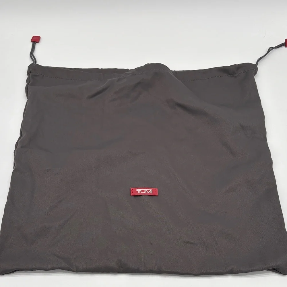Tumi Gray Drawstring Dust Bag 19in x 20in